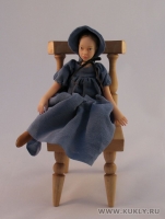 Fimo Miniature, Cernit, Высота композиции –15,5 см. Высота куклы –16 см., Апрель, 2008 г.