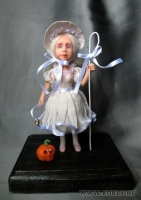 Fimo Miniature, Fimo puppen, Высота композиции –14 см. Высота куклы –11 см., Июль, 2009 г.